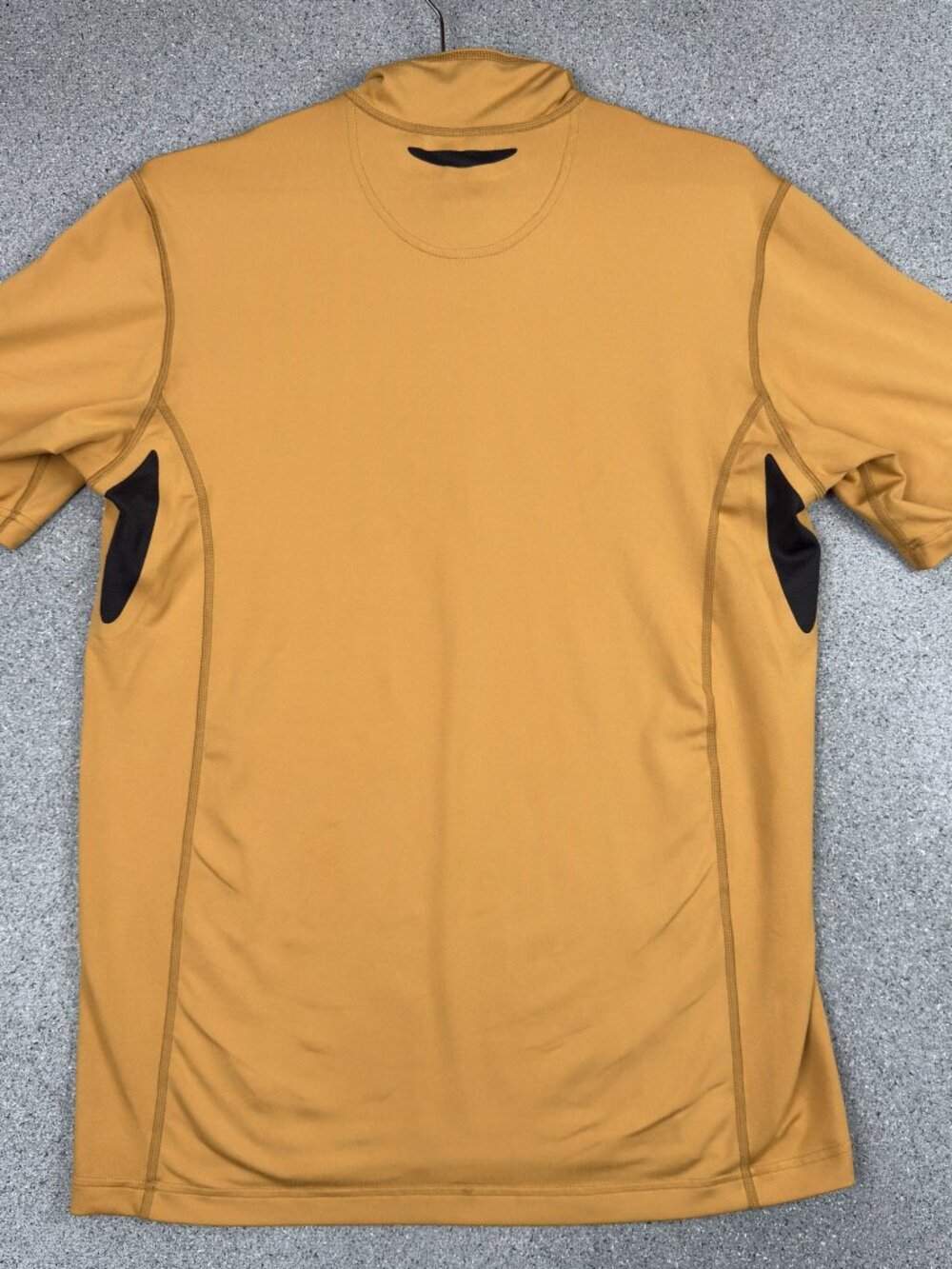REI Venturi Quarter Zip Shirt Men's M Running Hiking Training Yellow 808880 - Picture 8 of 9
